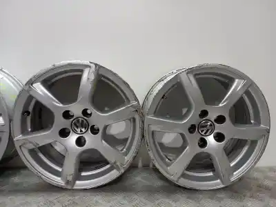 Gebrauchtes Autoersatzteil räder satz autoreifen zum volkswagen polo (6r1) advance oem-iam-referenzen 6r0601025c  6j x 15 h2 et 40
