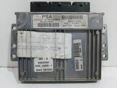 Second-hand car spare part ecu engine control for peugeot 406 berlina (s1/s2) sr oem iam references 9646573080  
