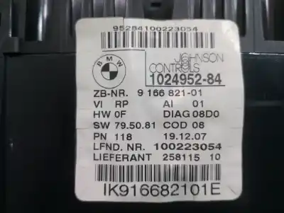 Peça sobressalente para automóvel em segunda mão quadrante por bmw serie 1 berlina (e81/e87) 118i referências oem iam 102495284  