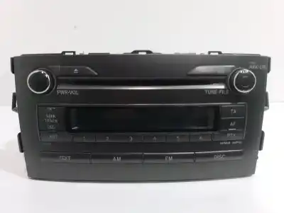 Peça sobressalente para automóvel em segunda mão sistema de áudio / rádio cd por toyota auris sol referências oem iam 8612002520