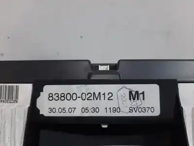 Peça sobressalente para automóvel em segunda mão quadrante por toyota auris sol referências oem iam 8380002m12  