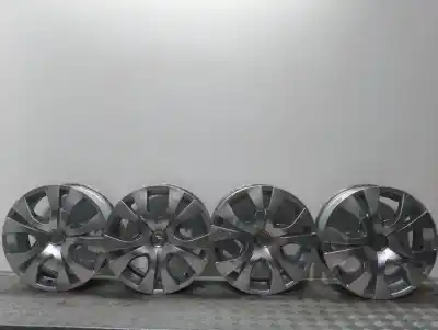 Peça sobressalente para automóvel em segunda mão jogo de jantes por citroen c4 picasso exclusive plus referências oem iam 9654386380