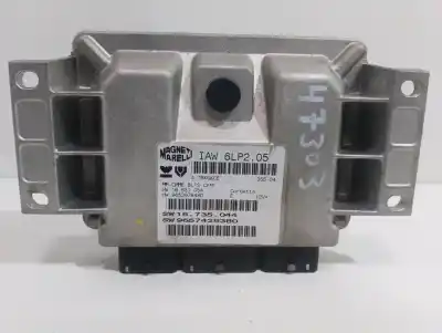 İkinci el araba yedek parçası ECU MOTOR KONTROL CIHAZI için CITROEN C4 COUPE  OEM IAM referansları IAW6LP205  