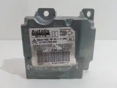 Peça sobressalente para automóvel em segunda mão centralina de airbag por citroen c4 picasso exclusive referências oem iam 606474700
