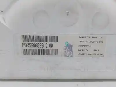 Peça sobressalente para automóvel em segunda mão quadrante por citroen c3 1.4 referências oem iam p9652008280 g00  