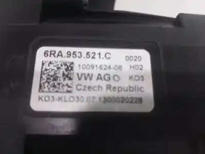 Second-hand car spare part multifunction switch for skoda rapid active oem iam references 6ra953521c  