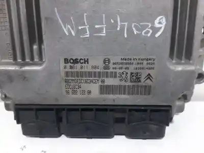 Pezzo di ricambio per auto di seconda mano centralina motore per citroen c3 picasso 1.6 16v hdi riferimenti oem iam 0281011804  9662212280