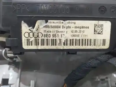 Second-hand car spare part front interior light for seat exeo berlina (3r2) reference oem iam references   8e0951177