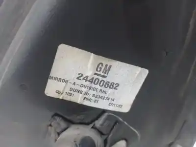 Second-hand car spare part right rearview mirror for opel combo cargo oem iam references   24400682