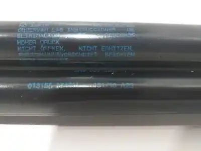 Peça sobressalente para automóvel em segunda mão amortecedor do capô por seat exeo berlina (3r2) reference referências oem iam   3r9827550