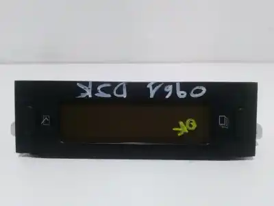 Peça sobressalente para automóvel em segunda mão display gps / multimídia por citroen c3 1.4 16v sensodrive x-tr referências oem iam 9650656777