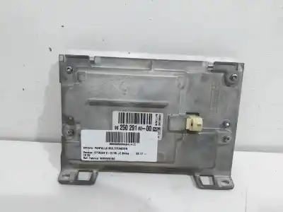 Автозапчасти б/у многофункциональный дисплей за citroen c-elysée shine ссылки oem iam 9825029180  9825029180