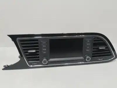 Second-hand car spare part multifunction display for seat leon (5f1) reference ecomotive oem iam references 5f0919604a