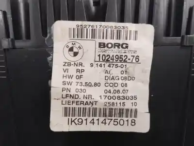 Peça sobressalente para automóvel em segunda mão quadrante por bmw serie 1 berlina (e81/e87) 118i referências oem iam 102495276  