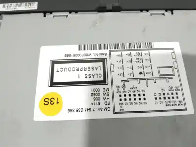 Pièce détachée automobile d'occasion système audio / radiocd pour seat altea xl (5p5) 1.6 tdi références oem iam 5p0035186b  