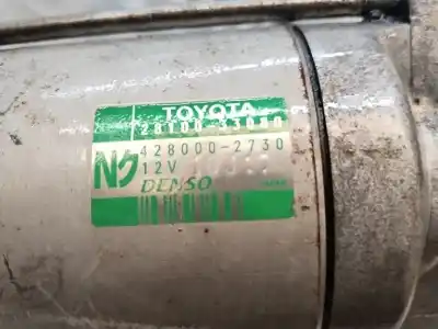 Peça sobressalente para automóvel em segunda mão motor de arranque por toyota auris luna+ referências oem iam 2810033080  