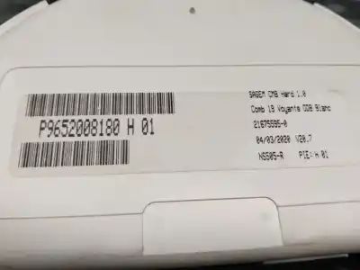 Peça sobressalente para automóvel em segunda mão quadrante por citroen c2 furio referências oem iam 216672523  