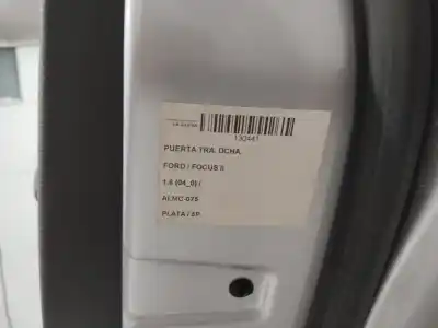 Peça sobressalente para automóvel em segunda mão porta do automóvel traseira direita por ford focus ii sedán (db_, fch, dh) 1.8 tdci referências oem iam   