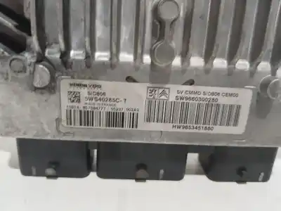 Автозапчасти б/у блок управления двигателем за citroen c3 i (fc_, fn_) 1.4 hdi ссылки oem iam 5ws40285ct  sw9660300280