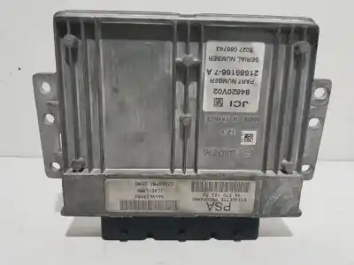 Peça sobressalente para automóvel em segunda mão centralina de motor uce por citroen c2 vtr referências oem iam 9657018380  