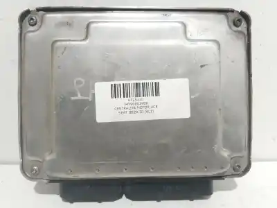 Second-hand car spare part ecu engine control for seat ibiza (6l1) 1.4 tdi cat (bnm) oem iam references 045906019br  