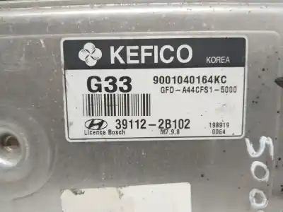 Second-hand car spare part ecu engine control for hyundai i30 (fd) 1.4 oem iam references 391122b102  