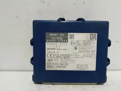 Pezzo di ricambio per auto di seconda mano modulo elettronico per toyota prius (_w3_) 1.8 hybrid (zvw3_) riferimenti oem iam 8999047050 2325005213 