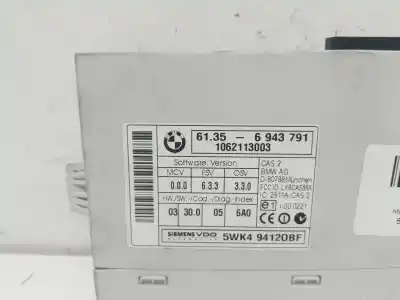 Second-hand car spare part electronic module for bmw 3 touring (e91) 320 d oem iam references 6943791  