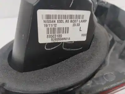 Peça sobressalente para automóvel em segunda mão farolim da mala traseiro esquerdo por nissan qashqai / qashqai +2 i (j10, nj10, jj10e) 1.6 dci referências oem iam 26559br01a  