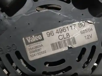 Автозапчастина б/у генератор для citroen c3 i (fc_, fn_) 1.4 i посилання на oem iam 9649611780  
