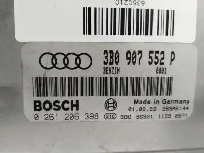 Автозапчастина б/у ебу контролер двигуна для audi a6 c5 (4b2) 2.4 посилання на oem iam 0261206398  