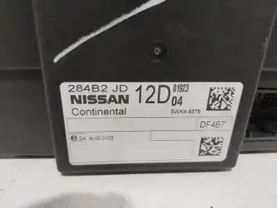 Peça sobressalente para automóvel em segunda mão módulo eletrônico por nissan qashqai / qashqai +2 i (j10, nj10, jj10e) 1.5 dci referências oem iam 284b2jd12d   Peça sobressalente para automóvel em segunda mão módulo eletrônico por nissan qashqai / qashqai +2 i (j10, nj10, jj10e) 1.5 dci referências oem iam 284b2jd12d