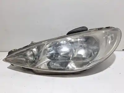 Second-hand car spare part LEFT HEADLIGHT for PEUGEOT 206 HATCHBACK (2A/C)  OEM IAM references 6204S9  