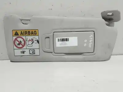 Second-hand car spare part right sunshade for dacia sandero ii 1.0 tce 90 gpf oem iam references 964001220r