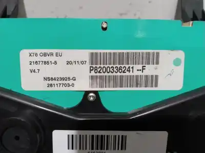 Автозапчастина б/у панель інструментів для renault kangoo express (fc0/1_) 1.5 dci (fc1e) посилання на oem iam 216709164  