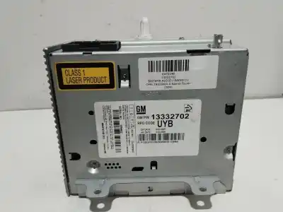 Second-hand car spare part audio system / radio cd for opel insignia a sports tourer (g09) 2.0 cdti (35) oem iam references 13332702  