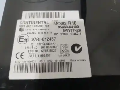 Second-hand car spare part electronic module for kia carens ( ) drive oem iam references 97ri012457  