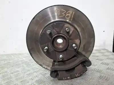 Peça sobressalente para automóvel em segunda mão manga de eixo dianteira esquerda por nissan almera tino (v10) 2.2 dci referências oem iam 40015bu000