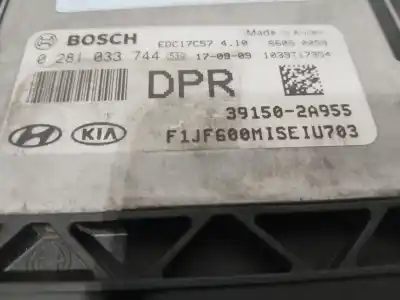 Peça sobressalente para automóvel em segunda mão centralina de motor uce por kia optima concept referências oem iam 391502a955  0281033744
