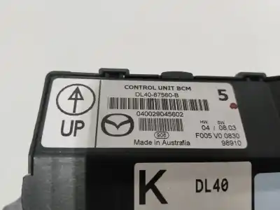 Peça sobressalente para automóvel em segunda mão centralina bsm por mazda 2 (de_, dh_) 1.3 (de3fs) referências oem iam dl4067560b  