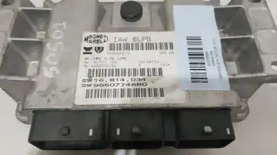 Peça sobressalente para automóvel em segunda mão centralina de motor uce por citroen c8 (ea_, eb_) 2.0 16v referências oem iam iaw6lpb  9660774680