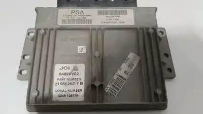 Second-hand car spare part ecu engine control for peugeot 206 fastback (2a/c) 1.4 i oem iam references 215852627b  