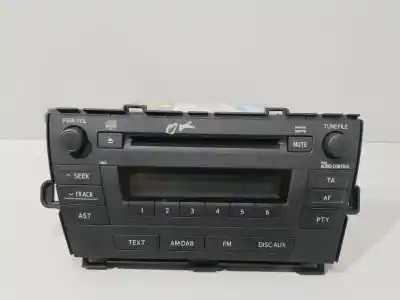 Pezzo di ricambio per auto di seconda mano IMPIANTO AUDIO / RADIO CD per TOYOTA PRIUS (_W5_)  Riferimenti OEM IAM 8612047340  