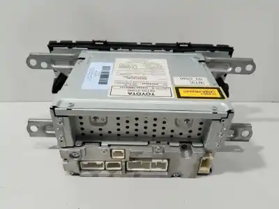 Автозапчасти б/у аудиосистема / радио cd за toyota prius (_w5_) 1.8 hybrid e-four (zvw55_, zvw51_) ссылки oem iam 8612047340  