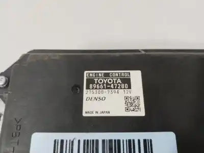 Pezzo di ricambio per auto di seconda mano centralina motore per toyota prius (_w5_) 1.8 hybrid e-four (zvw55_, zvw51_) riferimenti oem iam 8966147280  