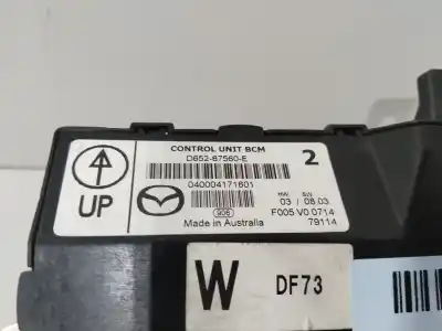 Second-hand car spare part electronic module for mazda 2 (de_, dh_) 1.3 (de3fs) oem iam references d65267560e  