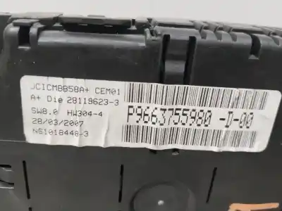 Автозапчасти б/у приборная доска за citroen c4 picasso i monospace (ud_) 1.6 hdi ссылки oem iam 9663755980  