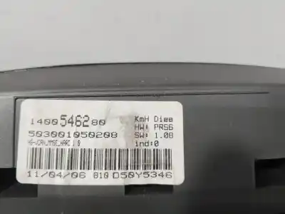 Peça sobressalente para automóvel em segunda mão quadrante por citroen c8 (ea_, eb_) 2.2 hdi referências oem iam 9660080680  