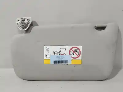 Peça sobressalente para automóvel em segunda mão pára-sol esquerdo por nissan leaf (ze0) electric referências oem iam 964013nd0a