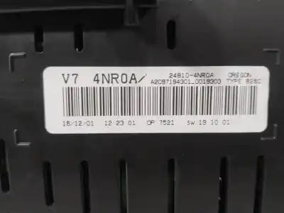 Peça sobressalente para automóvel em segunda mão quadrante por nissan leaf (ze0) electric referências oem iam 248104nr0a  